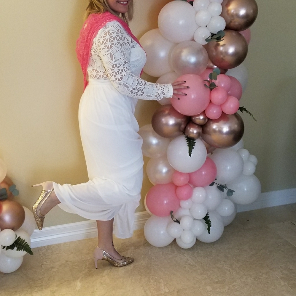 White dress